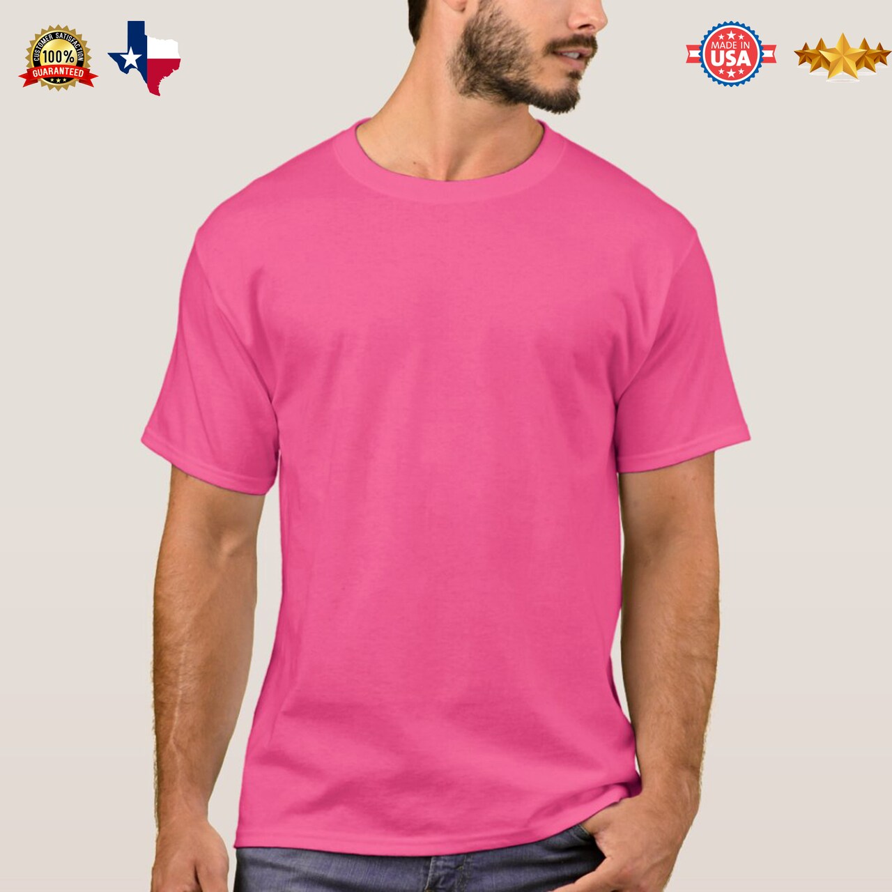 Blank Men Shirts, Basic Unisex Classic Fit Tees, Trendy Soft Gildan Vintage Colored Shirts For Men, Basic Men and Women T-Shirts - A Must-Have for Every Wardrobe | RADYAN